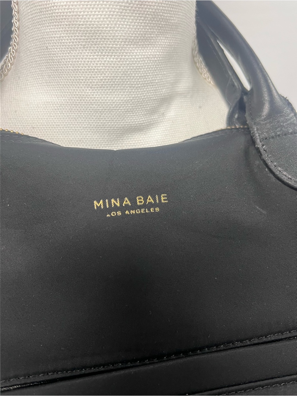 Mina Baie Black Weekend Backpack Tote - Picture 2 of 11